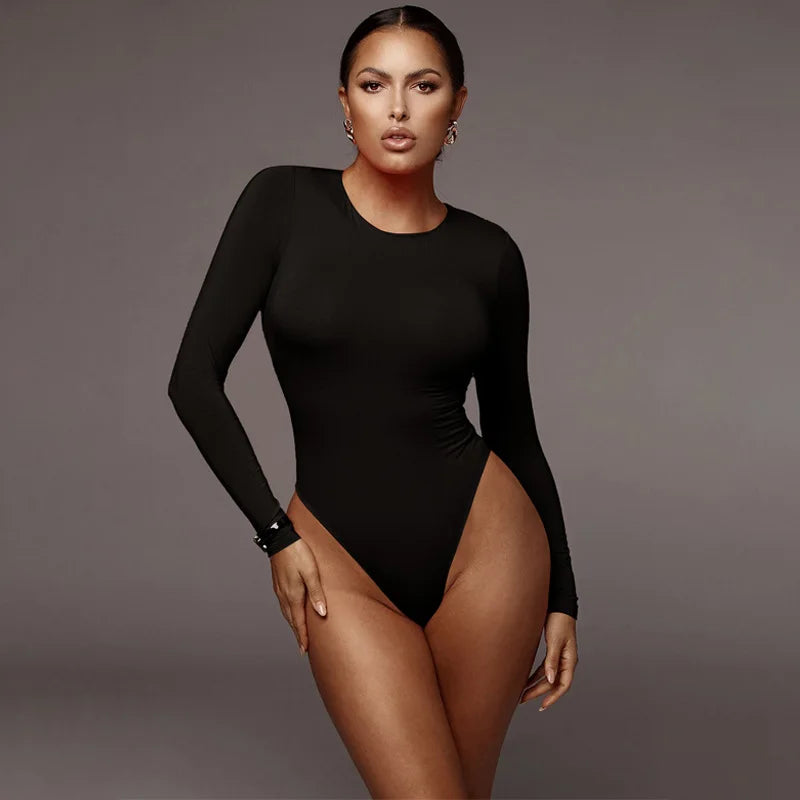 Streetwear Long Sleeve Bodysuit
